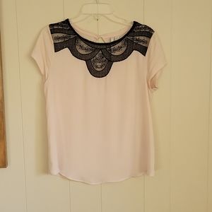 Cream blouse